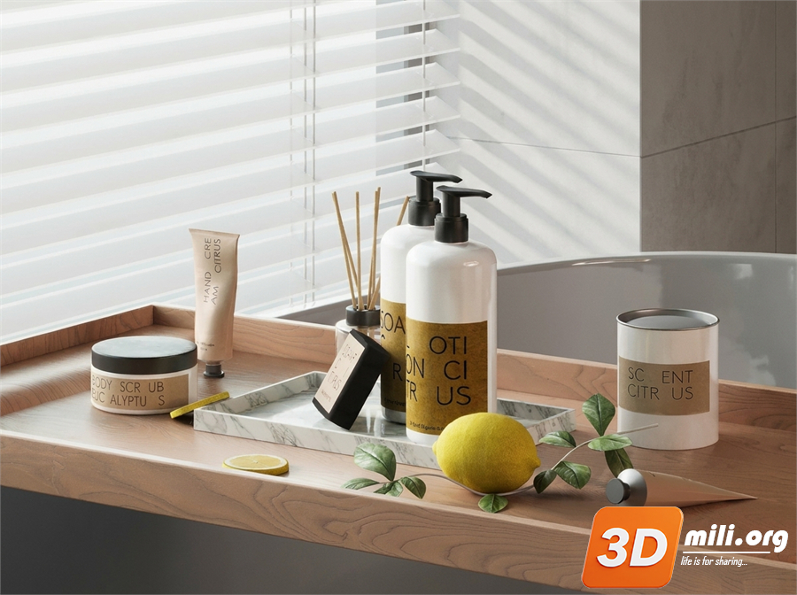Bathroom accessories Skp Files